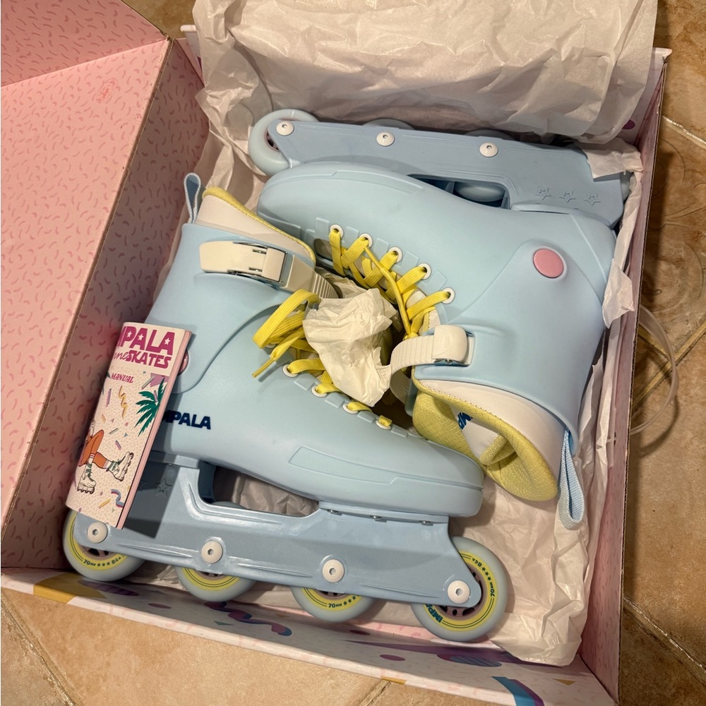 Impala Light Blue Roller Blades Size9